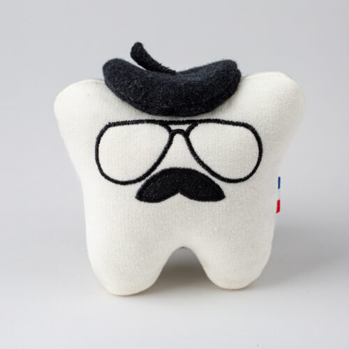 Peluche de dent de lait nommée Horacio pour enfants