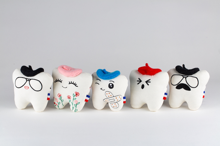 Coffret Peluche de dent de lait pour enfants