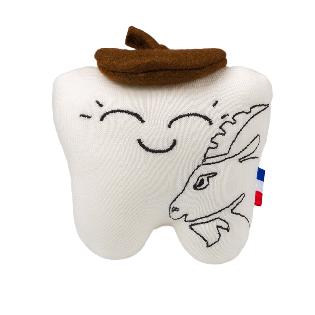 Annabella Peluche de dent de lait nommée Annabella pour enfants