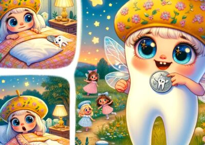 Ondine, la petite fille qui perdait sa première dent de lait